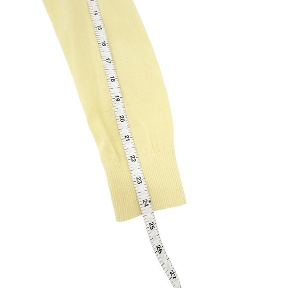 TORY BURCH Heart Pointelle Sweater in Sweet Butter L - Picture 11 of 11